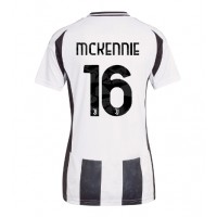 Maglia Calcio Juventus Weston McKennie #16 Prima Divisa Donna 2024-25 Manica Corta